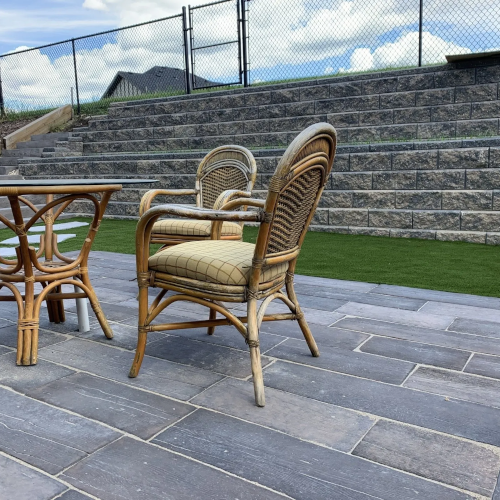 Picture of yard patio.